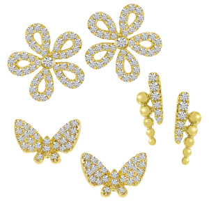 Diamond Fashion Studs