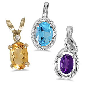 Birthstone Pendants